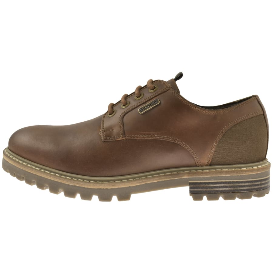Barbour Sandstone Shoe Brown Mainline Menswear
